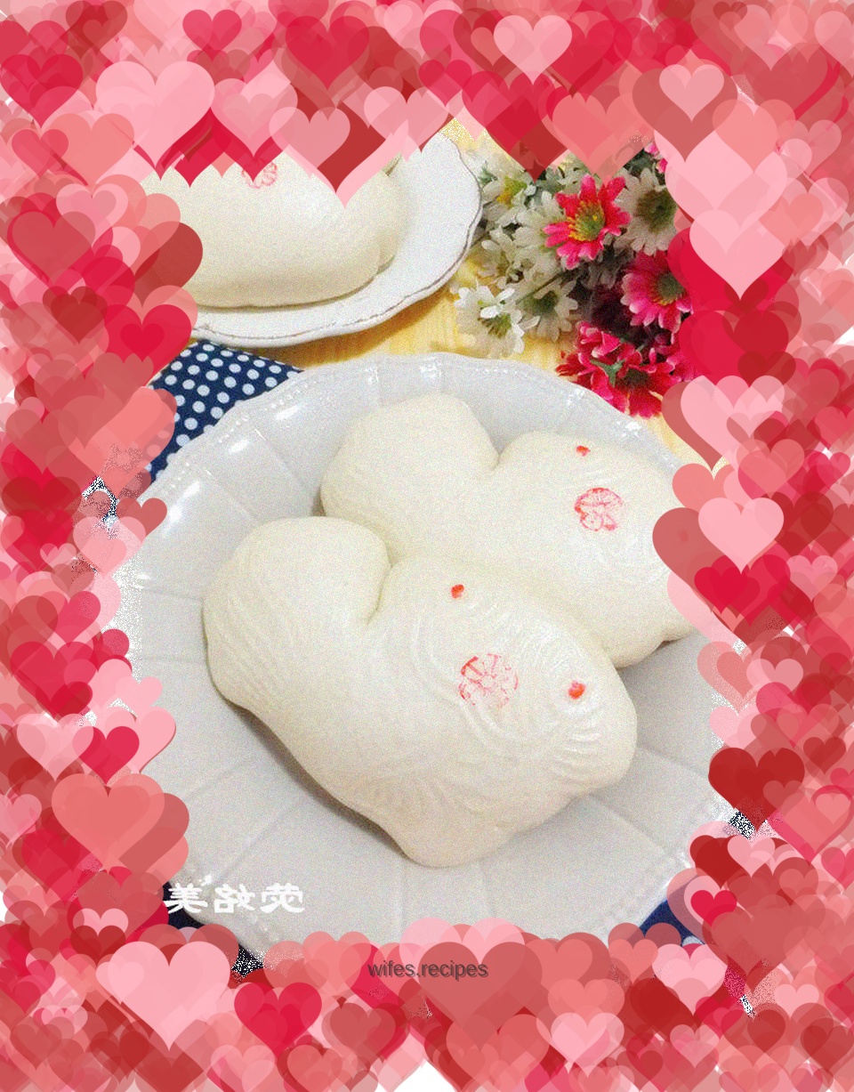 Fancy steamed buns---How to make smooth and beautiful steamed buns