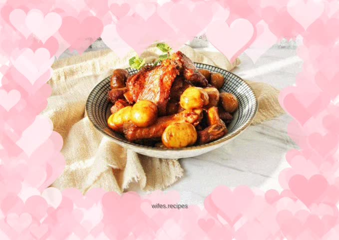 【Shandong】Chestnut roasted pork ribs