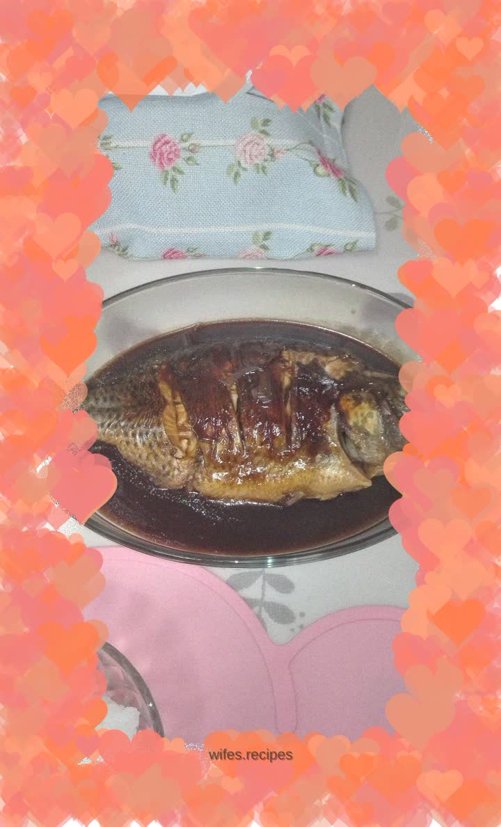 Fish with soy sauce and vinegar