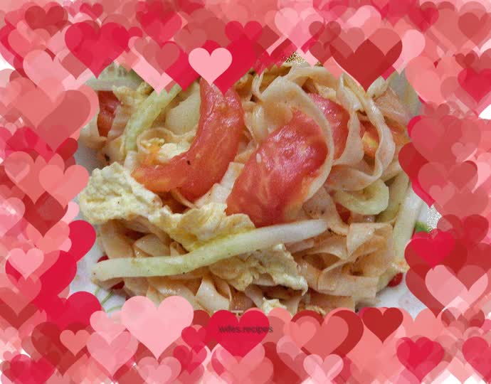 Vegetarian fried pizza