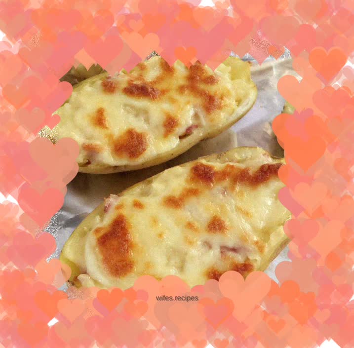 Cheese Baked Potato Wedges