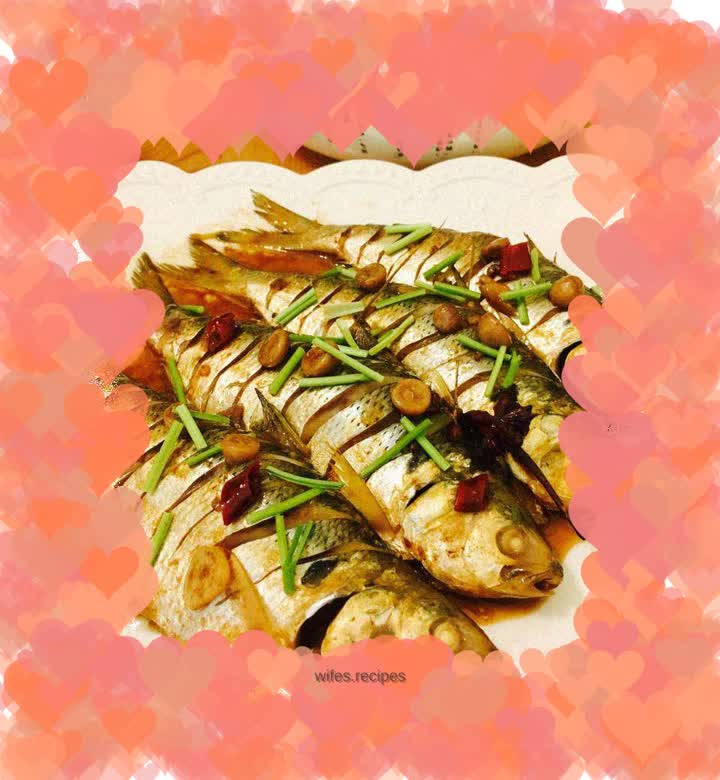 Home-style cooking of sea crucian carp