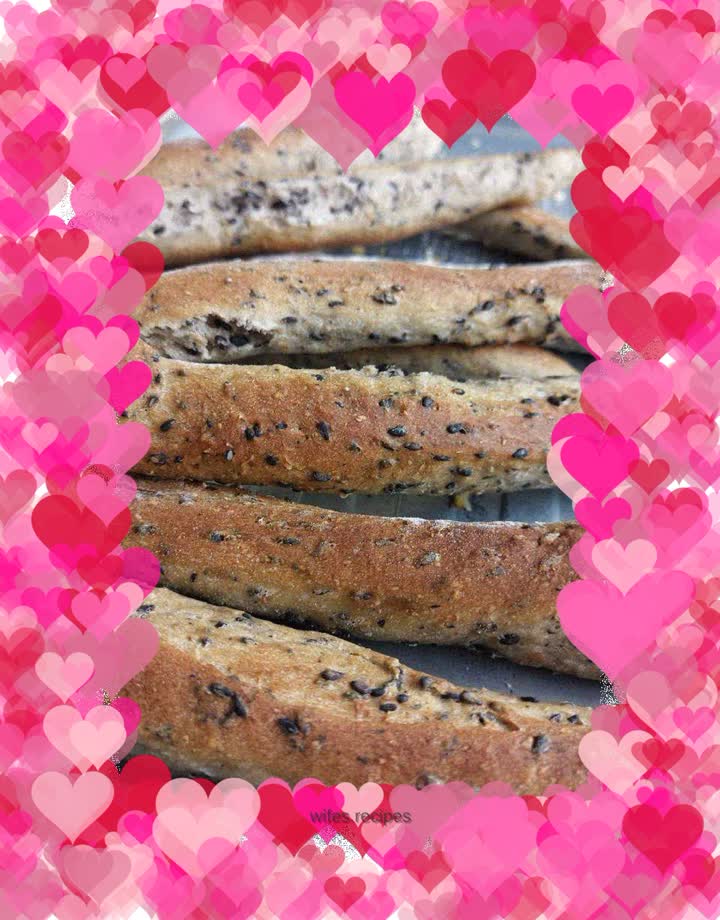 Whole wheat bread sticks