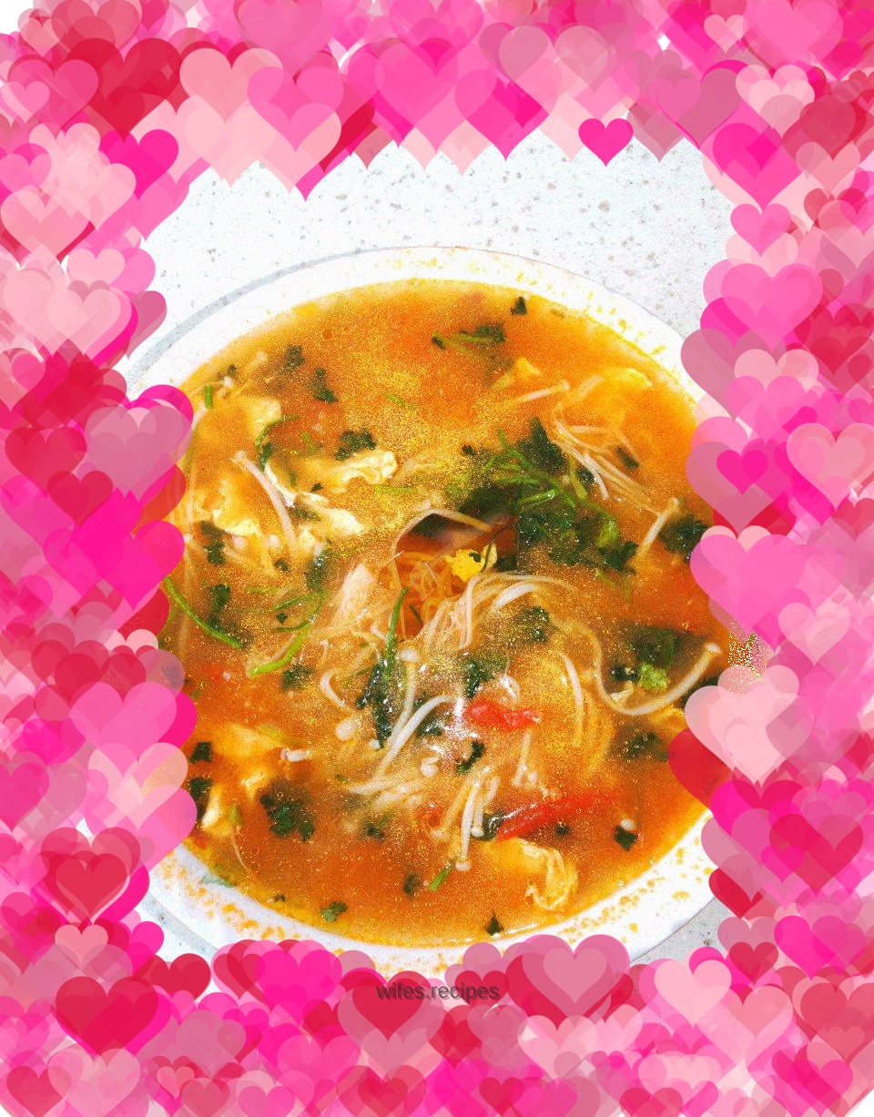 Tomato and egg soup