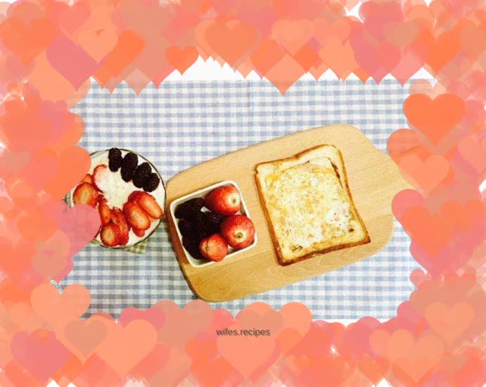 Ham and egg toast box