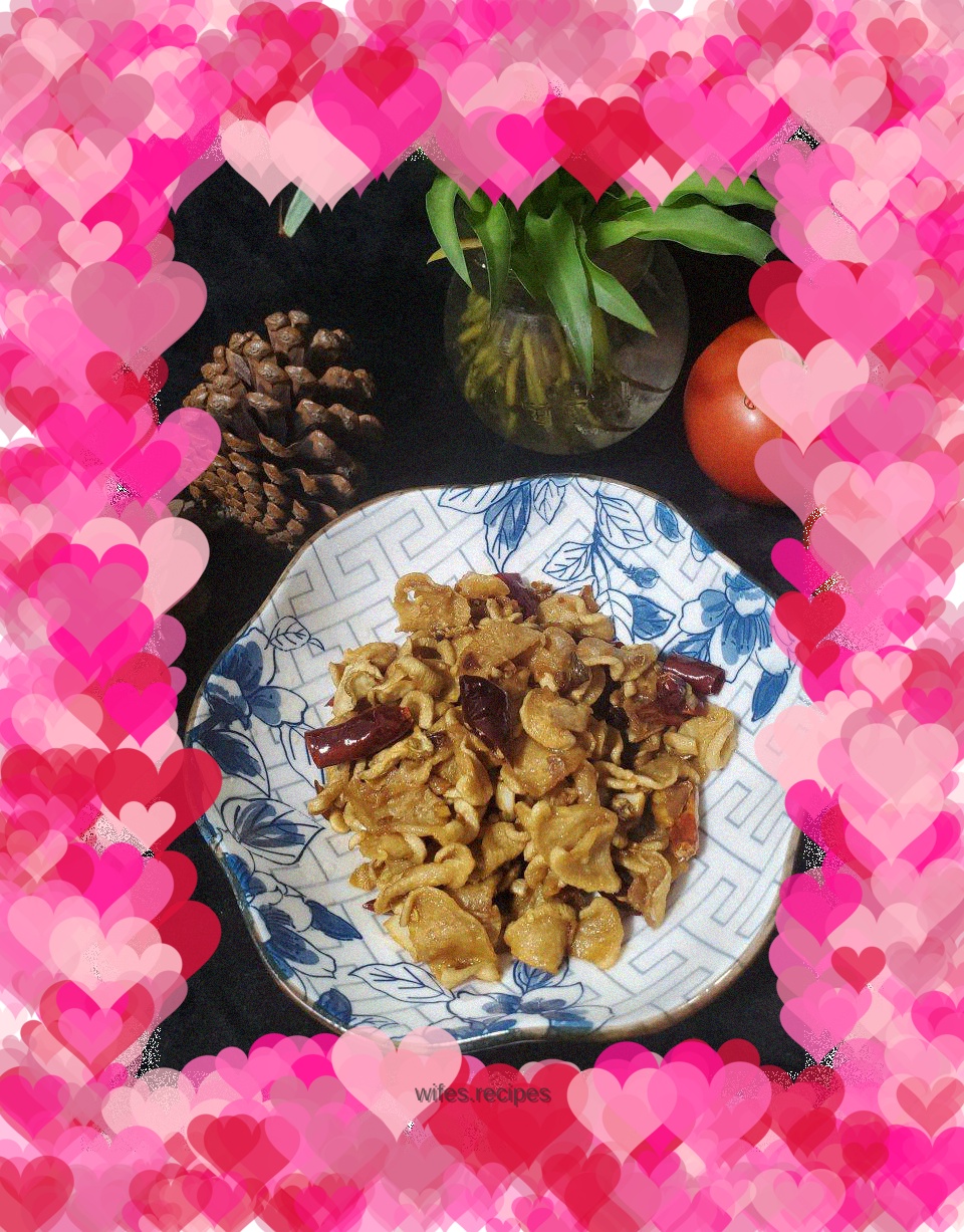 Spicy stir-fried dried radish slices