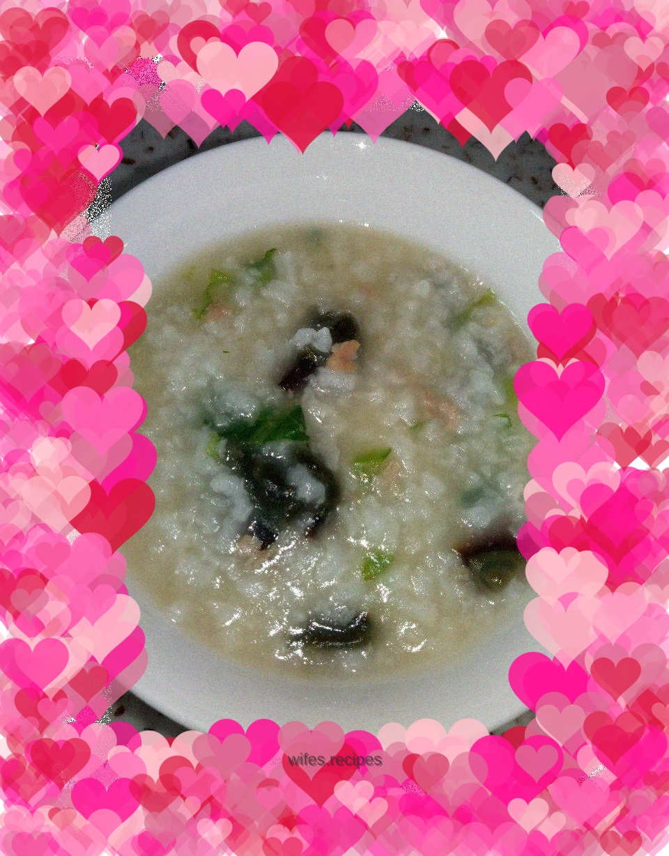 Preserved egg and lean meat porridge