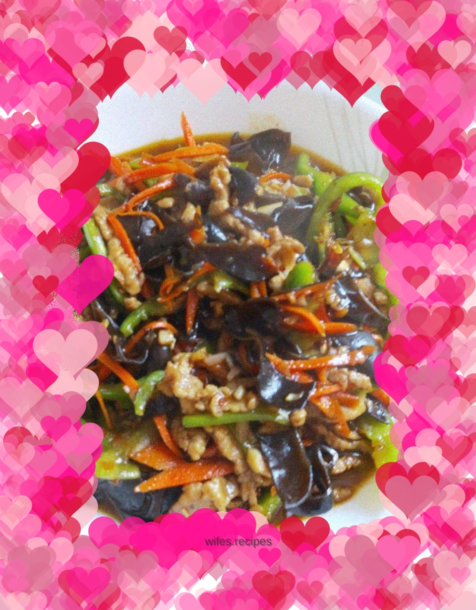 Home-style fish-flavored shredded pork