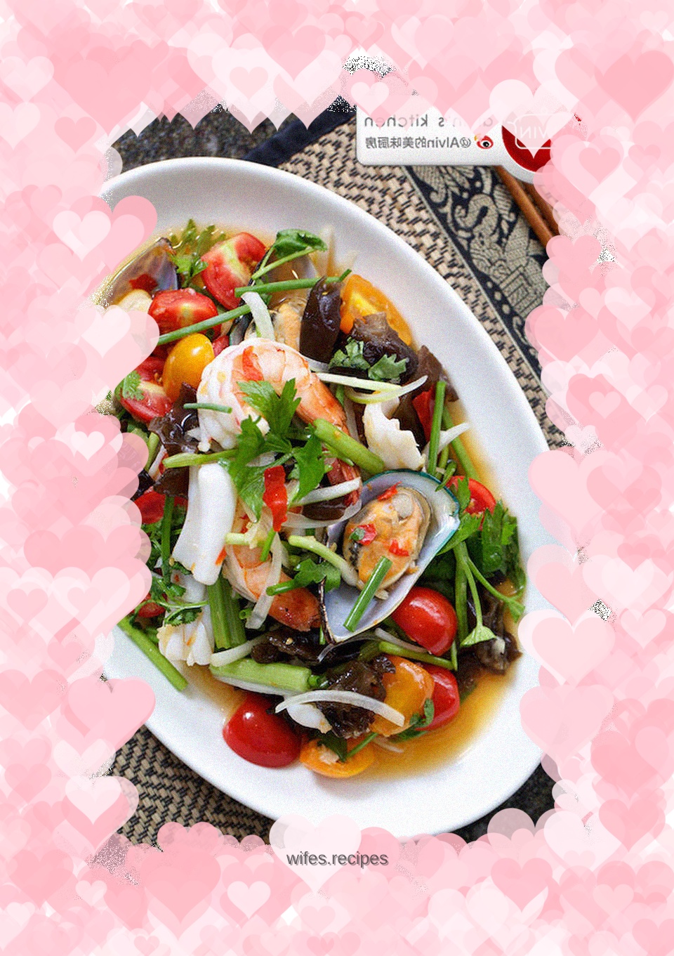 Thai seafood salad