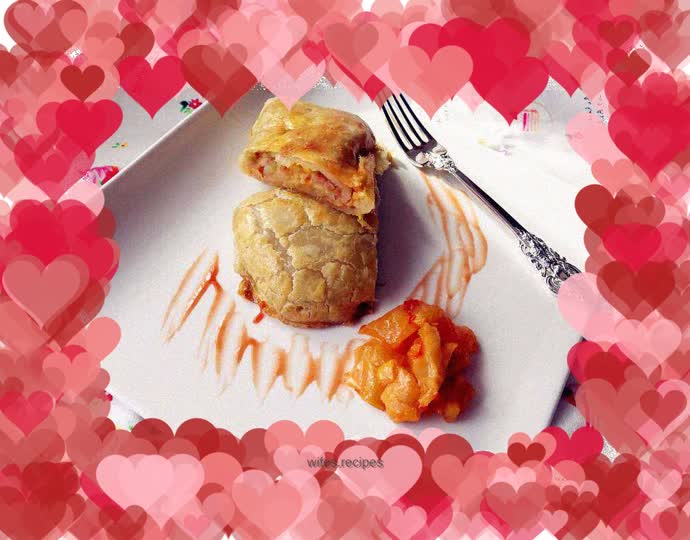 Hand-picked sweet potato cakes