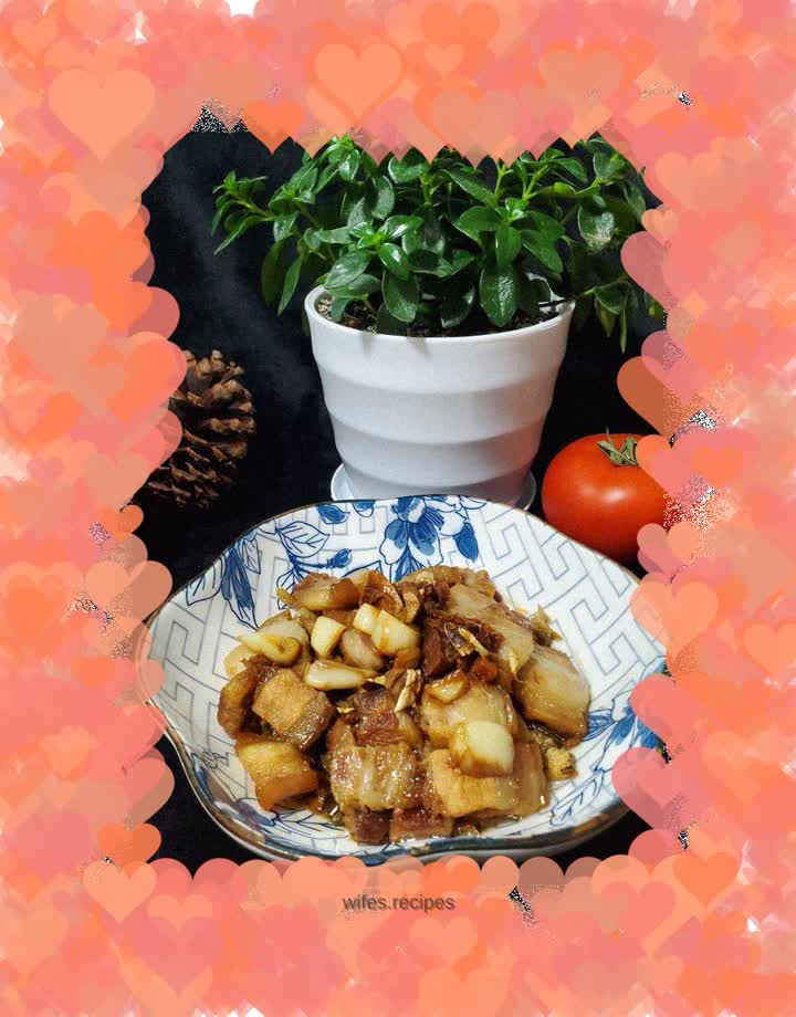 Steamed pork belly and dried pickled vegetables