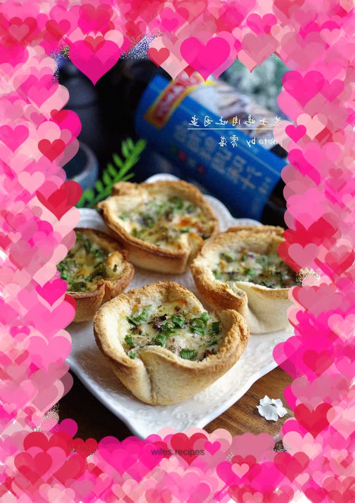 Cheese Chicken Toast Cup