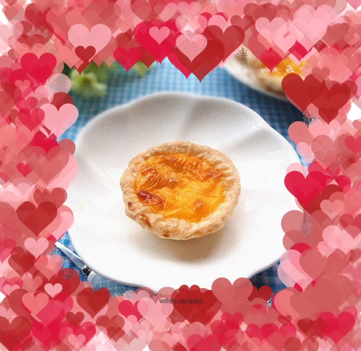 Yellow Peach Egg Tart