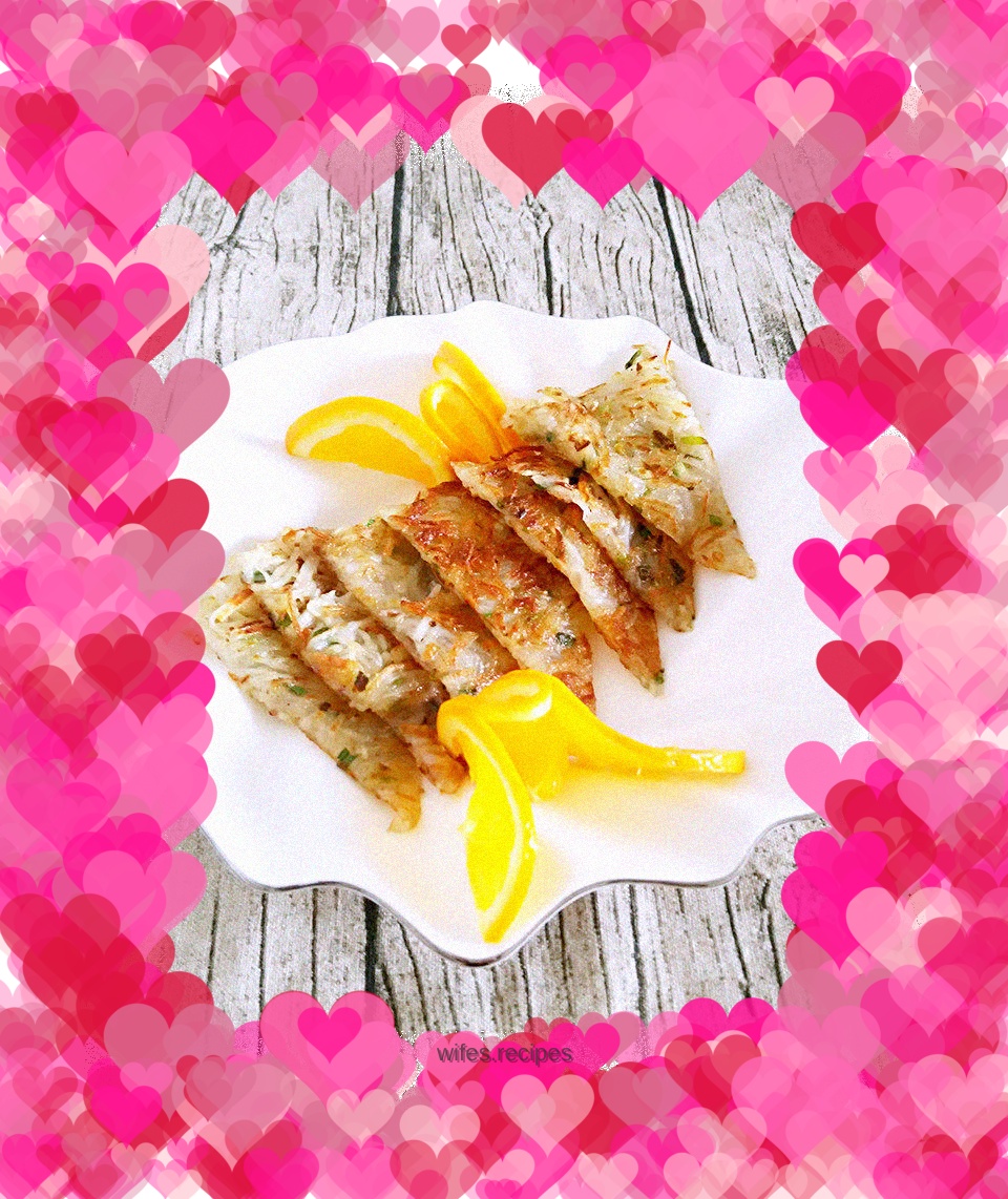 Pan-fried potato pancakes