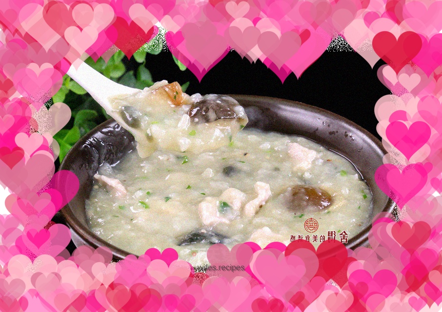 Preserved egg and lean meat porridge