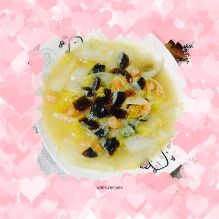 Baby cabbage in soup