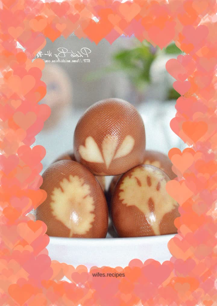 Stamped Braised Eggs