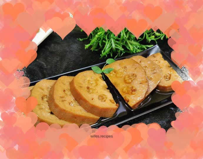 Glutinous rice and lotus root