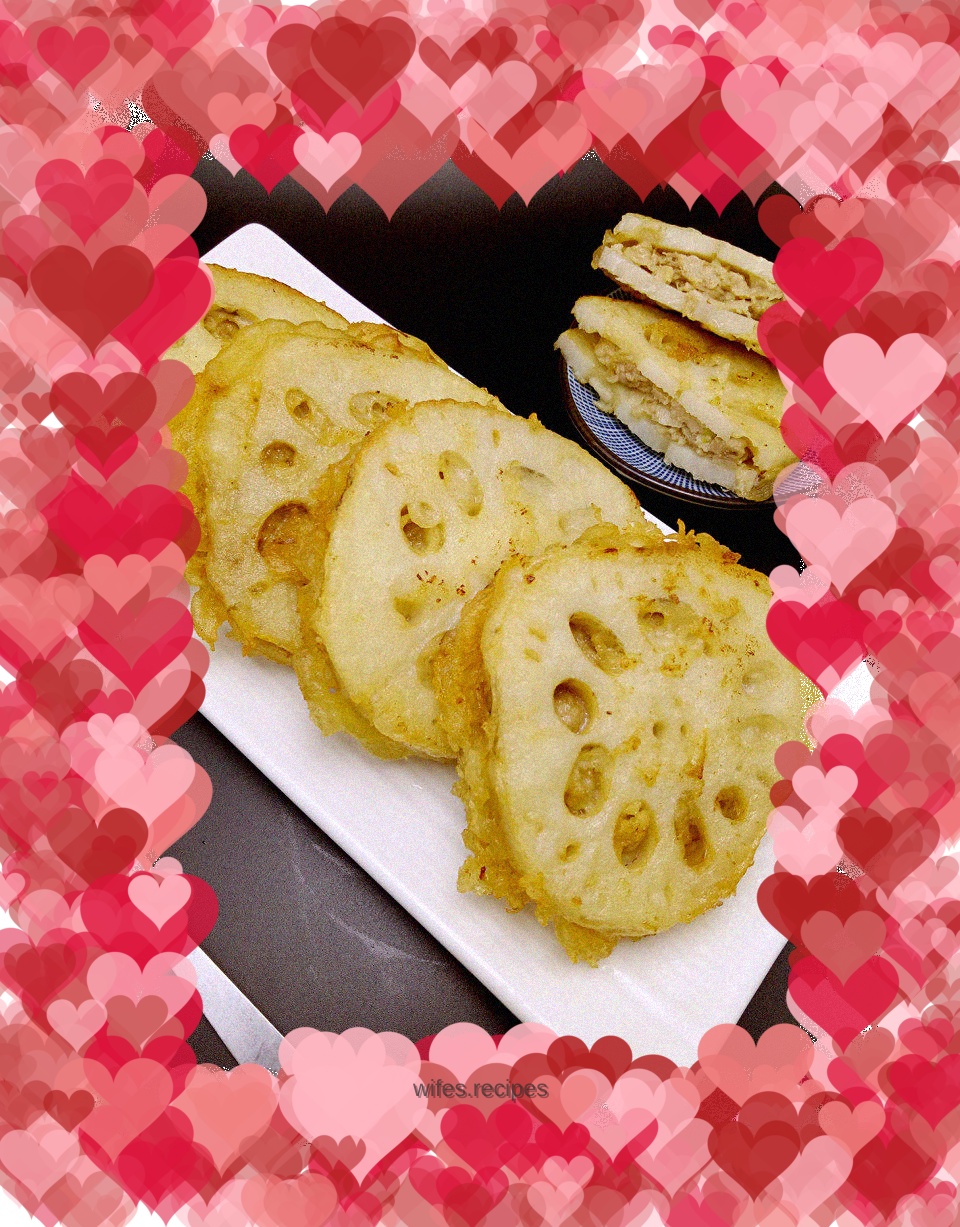 Pan-fried lotus root box