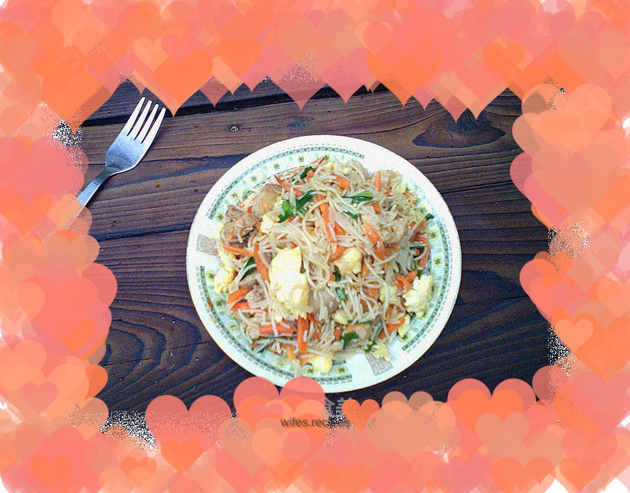 Fried rice noodles