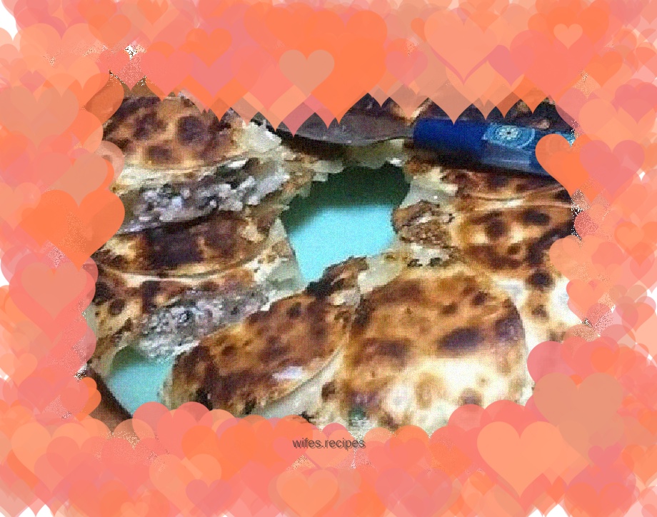 Lazy man makes dumplings