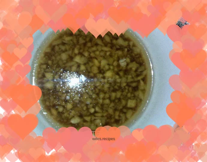 Homemade garlic sauce