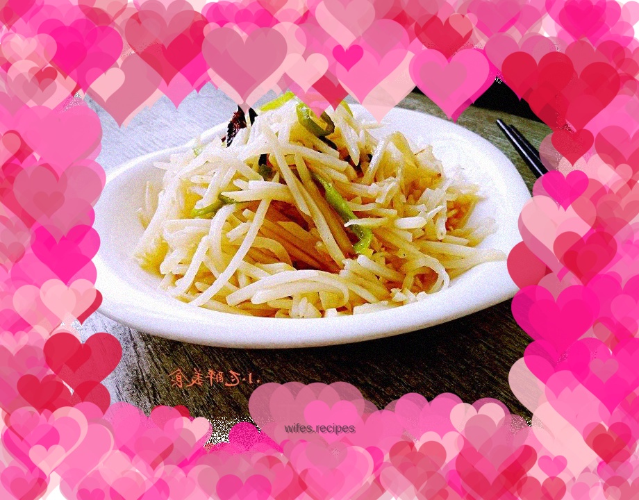 Hot and sour potato shreds