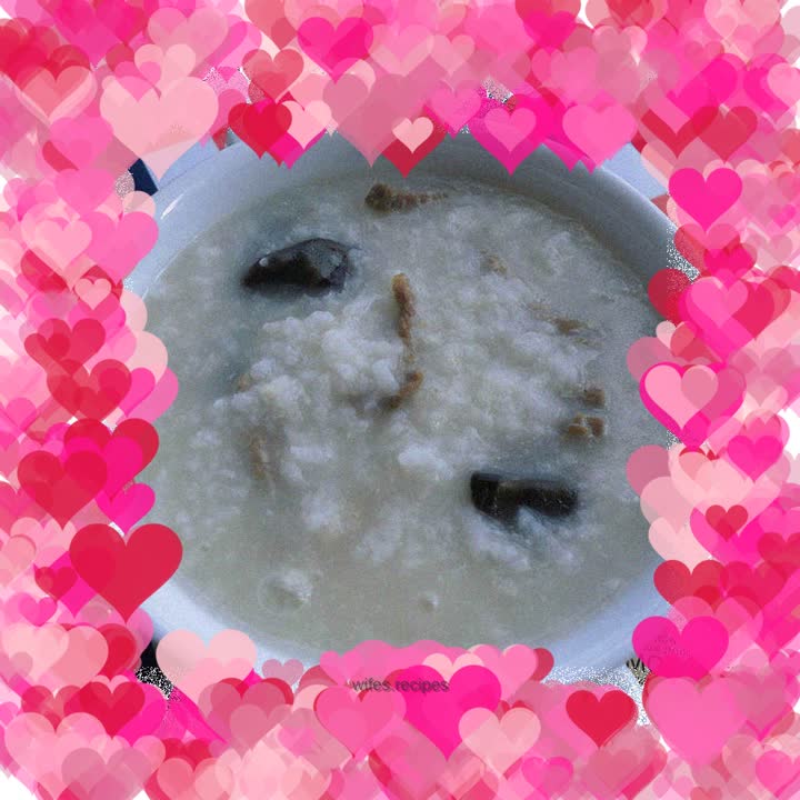 Preserved egg and lean meat porridge
