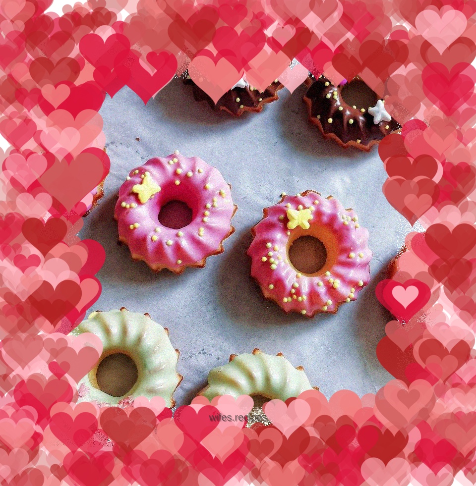 Baking powder version of donuts