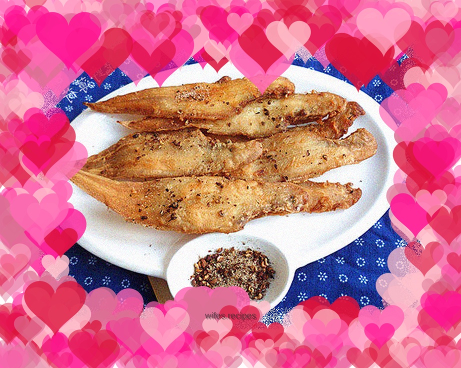 Pepper-flavored sole