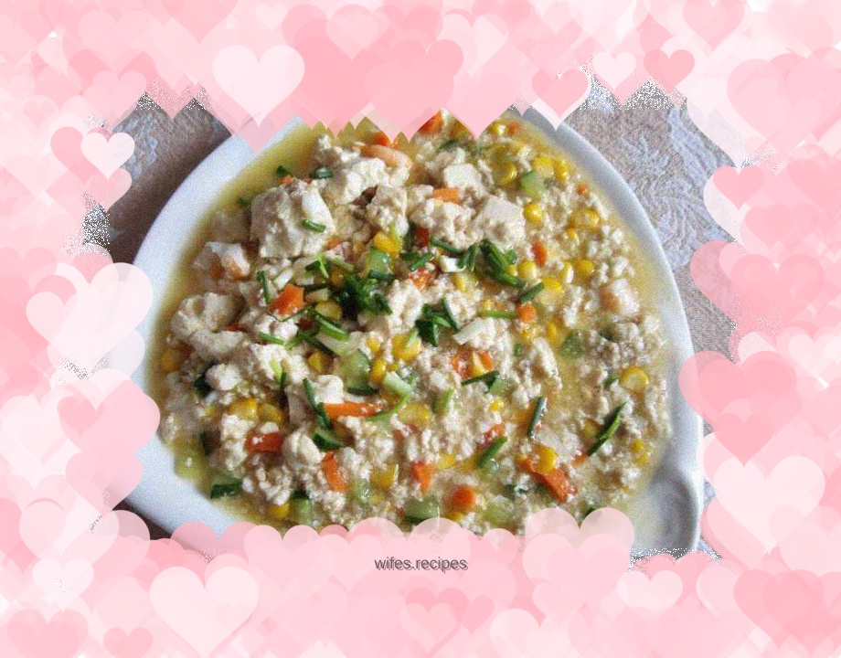 Colorful Shrimp and Tofu