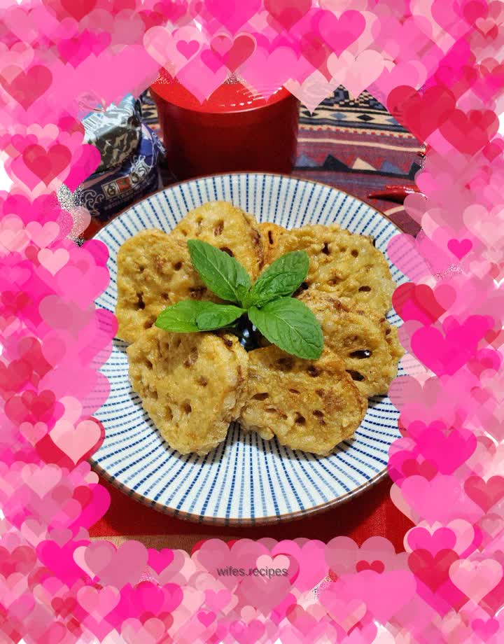 Fried lotus root box
