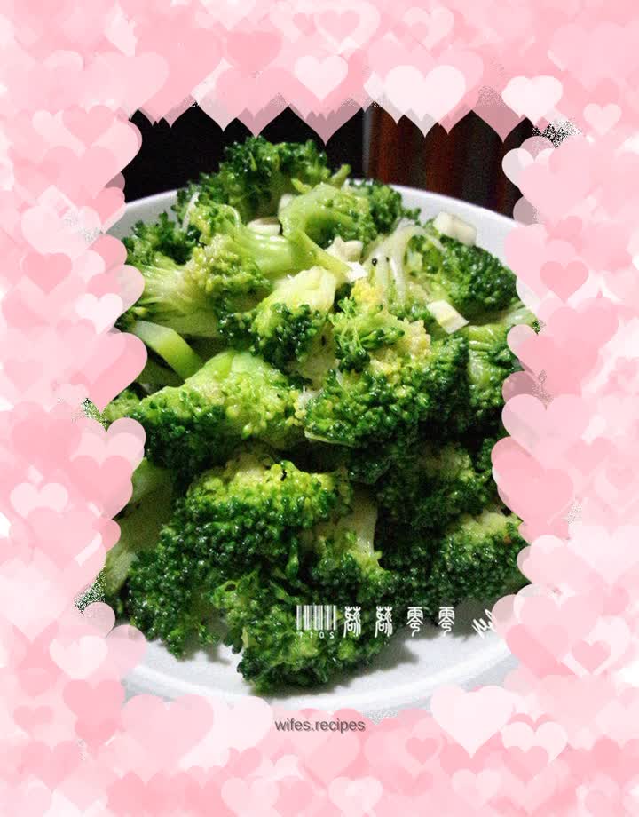 Garlic Broccoli - a healthy dish