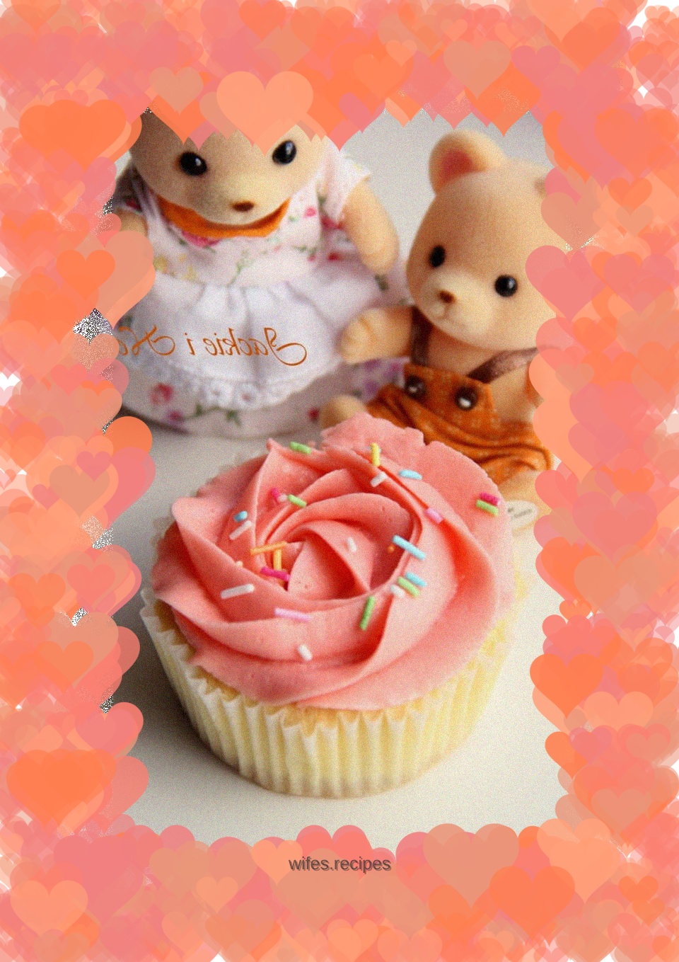 Buttercream Rose Cupcakes