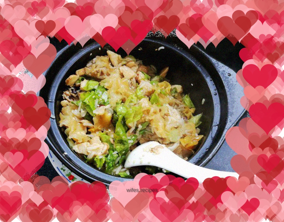 Simple and delicious claypot rice