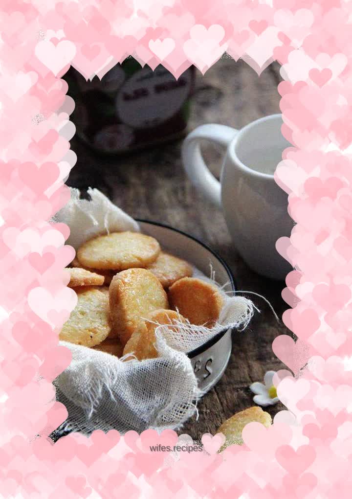 Crispy and crunchy---sugar butter biscuits