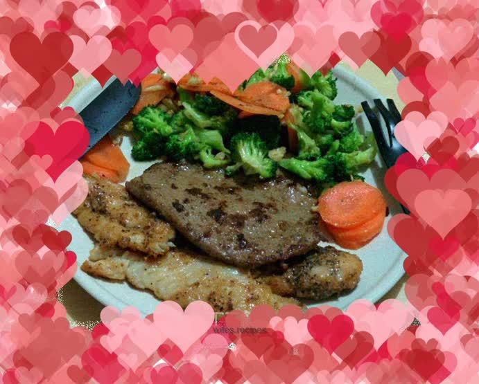 Marinated fish fillet