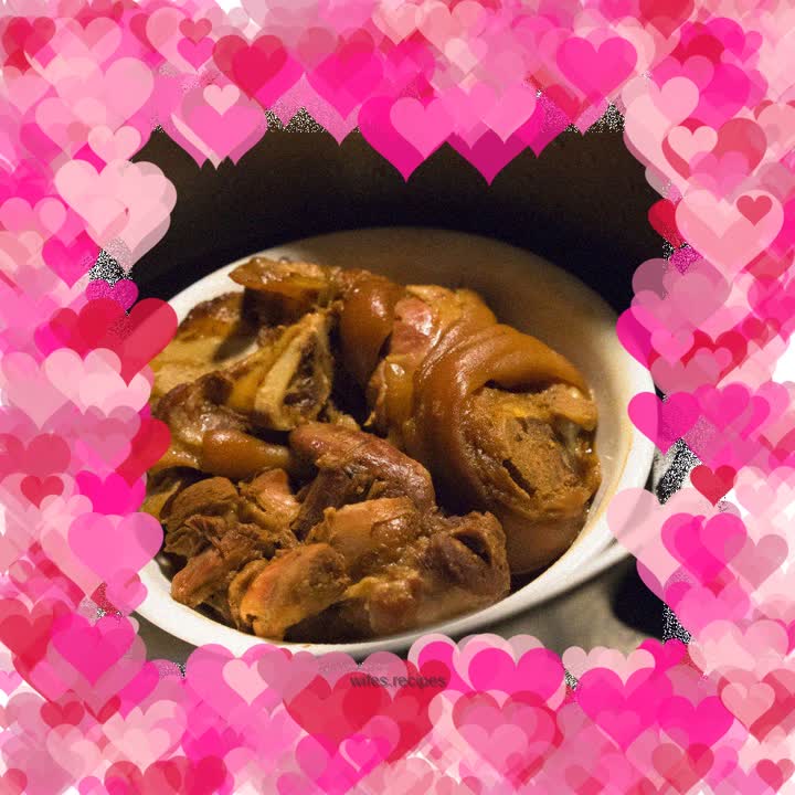 Pork knuckle fairy meat