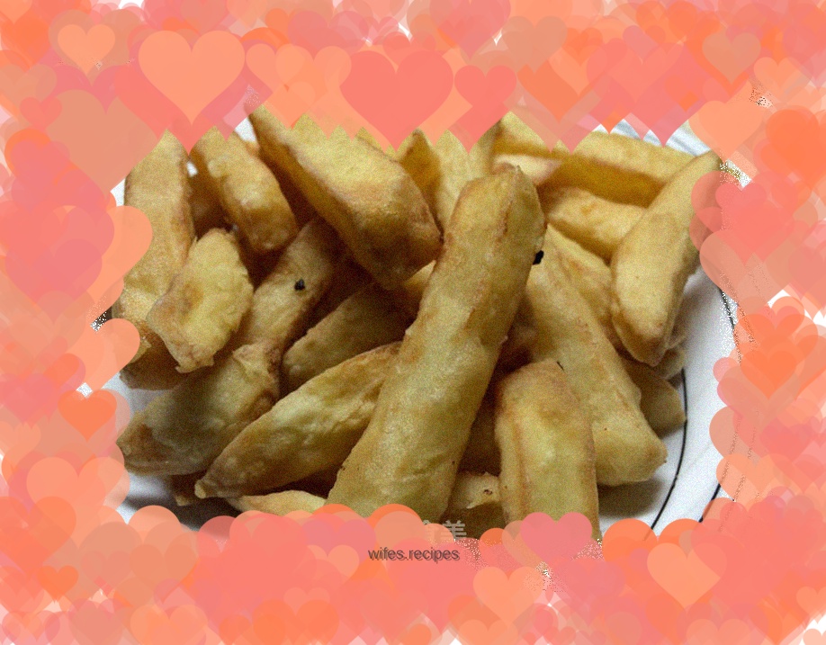Snacks - delicious French fries, crispy on the outside and soft on the inside