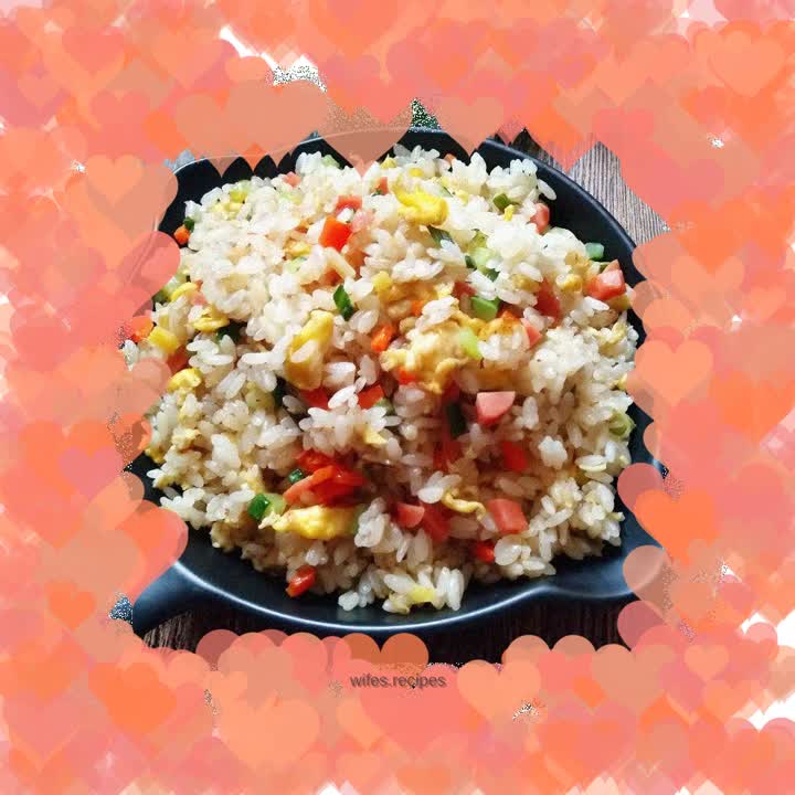 Colorful Egg Fried Rice