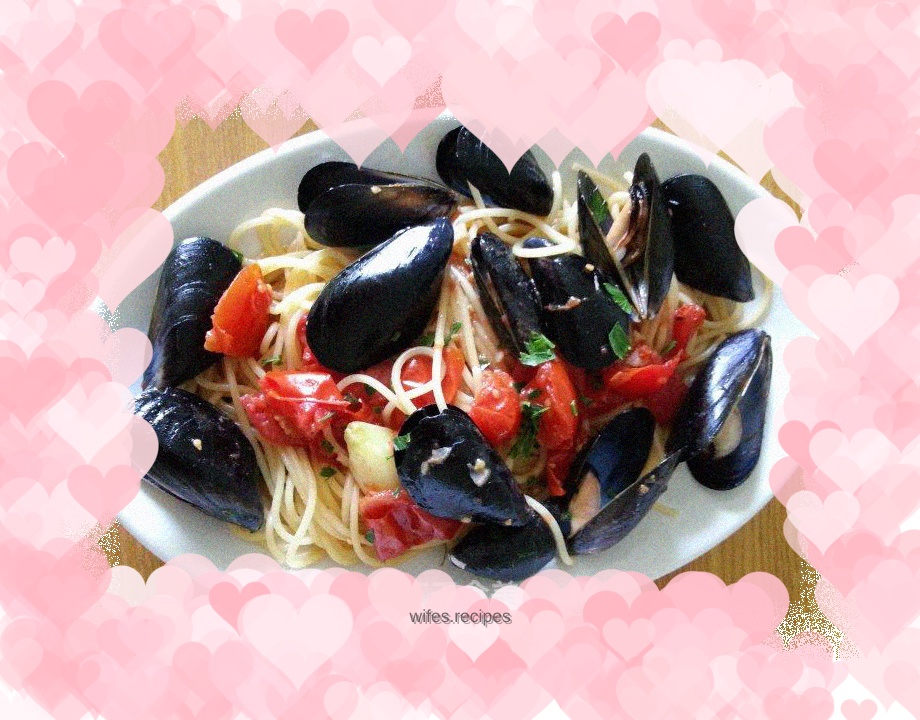 Italian seafood pasta