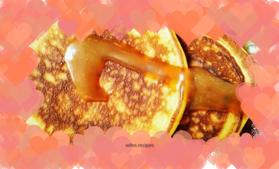 Caramel Sauce Waffles