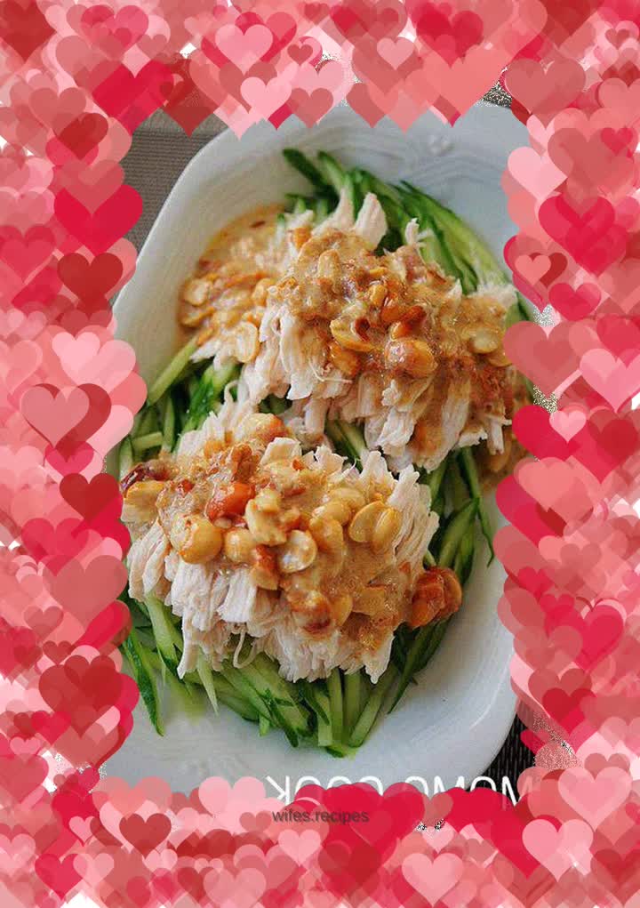 Delicious and spicy Bangbang Shredded Chicken