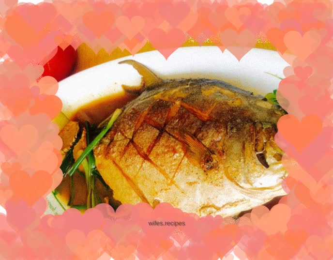 Pan-fried Pomfret