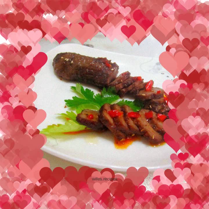 Sauce-roasted cured beef----Oven recipe