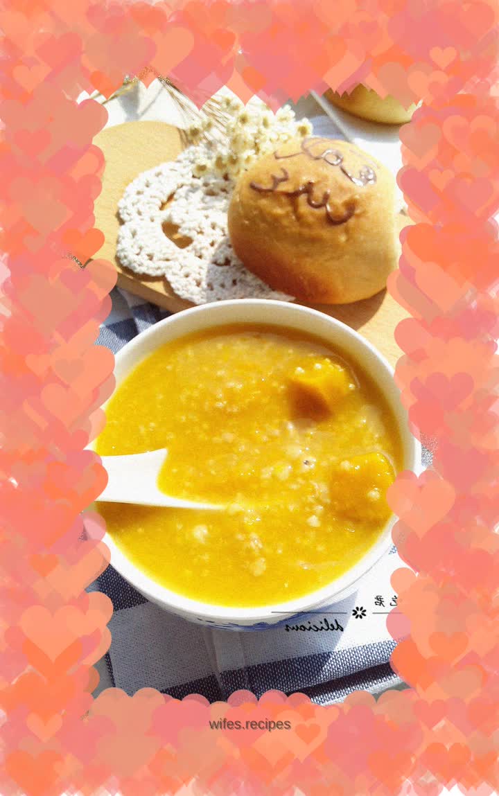 Pumpkin multigrain porridge