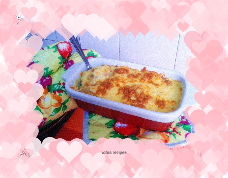 Easy-to-learn baked mashed potatoes for novices