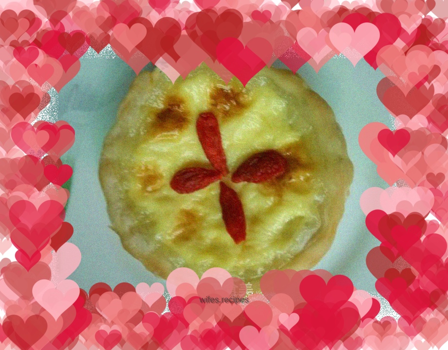 Green onion sweet tart