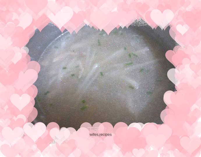 Yam Shredded Pork Soup