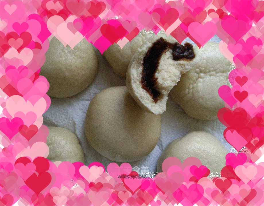 Bean paste buns